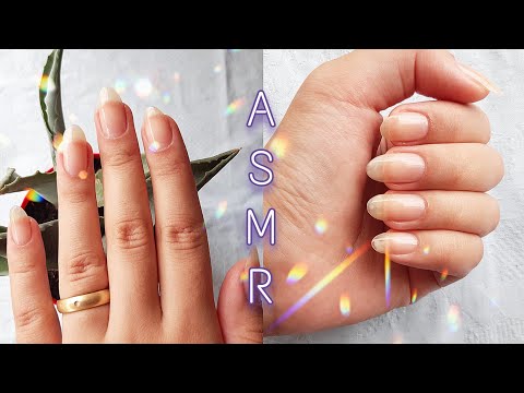 ASMR - Cuidando das unhas (sons de creme e exfoliação)
