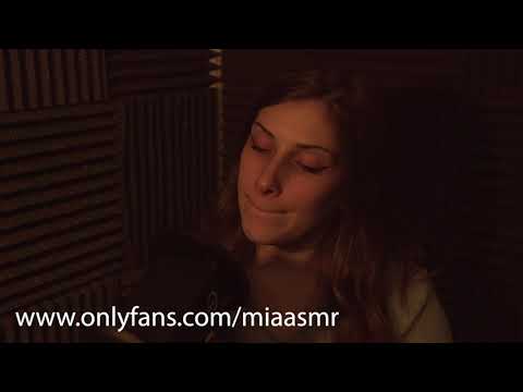 Mia ASMR - Ear Licking Endlessly For your Amusement - Come Hang With Mia - Recording Q & A Questions