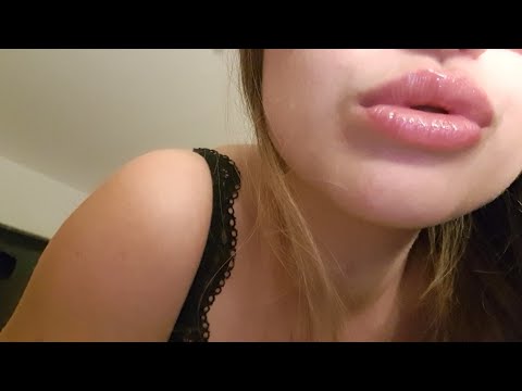 Very closeup kisses | ASMR LONG VERSION (whispered)
