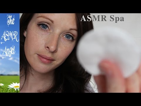 ASMR Spa - Get a Facial and Head Massage ( Roleplay - Personal Attention )