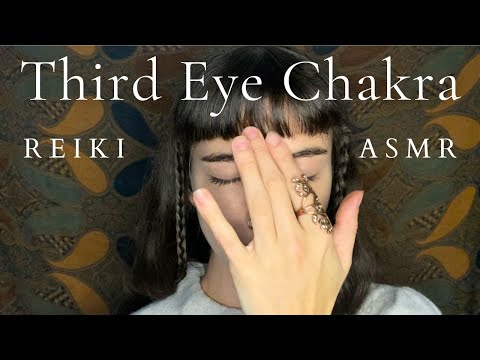 Reiki ASMR ~ Relaxing | For Intuition | Spiritual Awareness | Third Eye Chakra | Energy Healing