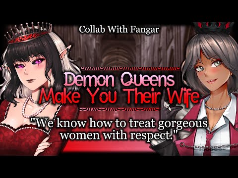 Demon Queens Want To Make You Their Wife [Dominant] | Medieval Lesbian ASMR Roleplay /FF4F/