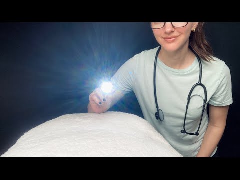 ASMR Full Body Exam in Bed l Soft Spoken, Personal Attention