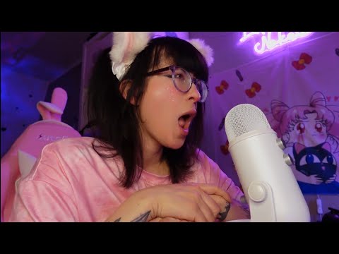 NO TALKING ASMR / CHEWING / MAKING BUBBLES POP