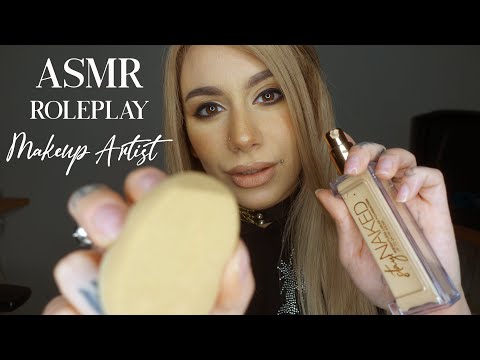 ASMR Roleplay Doing your Makeup [ita]