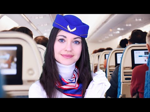 [ASMR] Flugbegleiterin Roleplay (Deutsch/German) ✈️ Flight Attendant RP