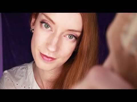 ASMR Personal Attention / Brushing & styling YOUR hair ♥ Whispered
