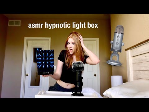 ASMR Hypnotic Sleep LIGHT BOX *Hypnocube *Deep Sleep *Light Triggers *Tapping *FAV NEW TRIGGER!!
