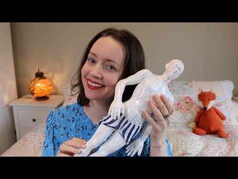 ASMR Full Body Massage On YOU | Acupuncture Doll | Different Relaxing Triggers | Whisper