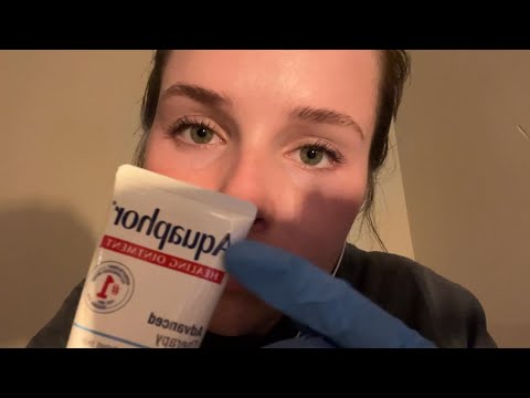 ASMR ER doctor treats you for a head injury🤧🤕🌡️👩‍⚕️🩺🩻