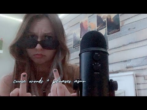 choatic curse words asmr (tapping + trigger assortment)