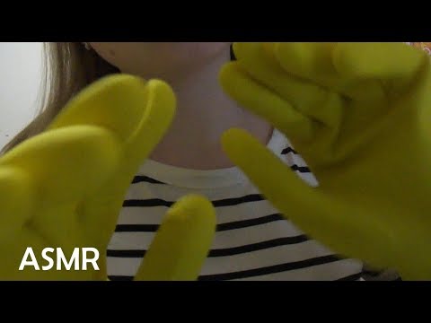 АСМР Резиновые перчатки|ASMR Rubber gloves (tingles)