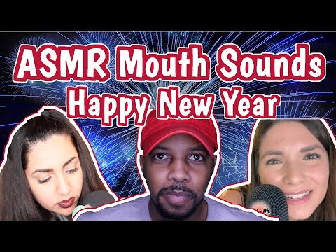 [ASMR] Fast and Aggressive Mouth Sounds | New Years Collab ft. ASMR Miss Mi & Nourishing Noble ASMR