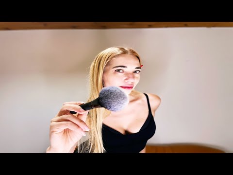 ASMR Artist Drawing on your face roleplay (Soft Spoken)