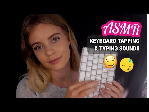 ASMR Keyboard Sounds & Some Whispering