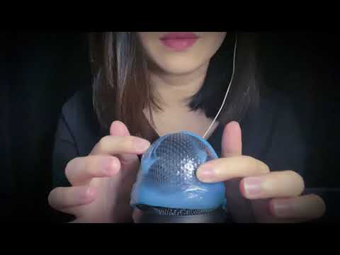 ASMR Slime On Mic , Mic Triggers , Brain Melting , tingles , Sleepy, No Talking