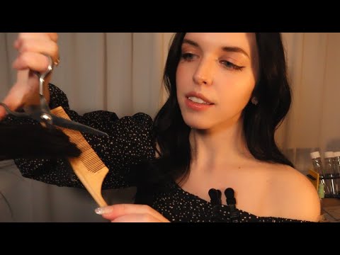 (ASMR) Cutting Your Hair | Soft Spoken, Personal Attention Haircut Roleplay