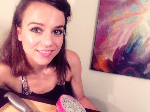*Fruit Safari Tasting* Wet Mouth and Eating Sounds with Soft Speaking and Whispers ( Binaural ASMR)