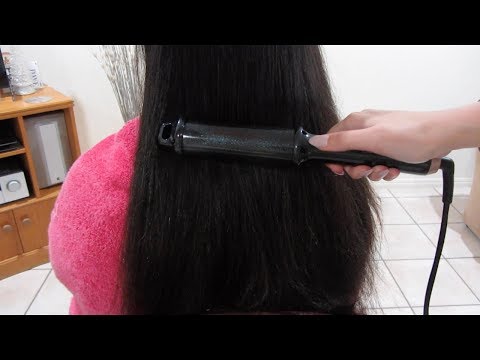 ASMR Hair Straightening Brush - Straightening Frizzy Hair