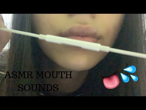 ASMR MOUTH SOUNDS & GUM CHEWING 💦👄