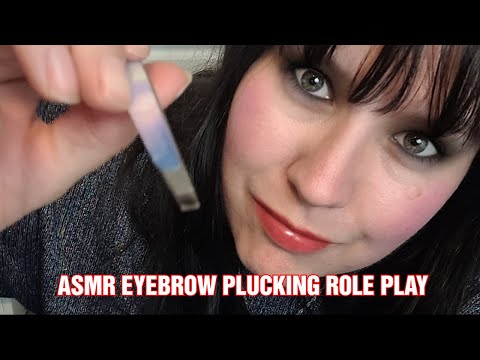 ASMR Whispering whilst I pluck your Eyebrows !   Relaxing Personal Attention just for YOU