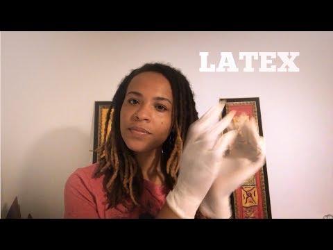 AGGRESSIVE ASMR - Latex Gloves Hand Movements (Latex Glove Sounds, Fast ASMR Triggers)