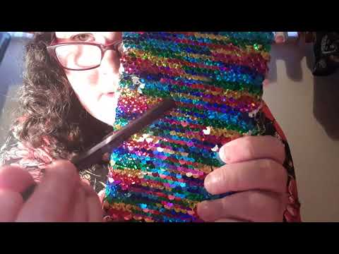 ASMR ~ My Recovery / Sensory Box *Fast Tapping & Other ASMR Triggers With Rambling*