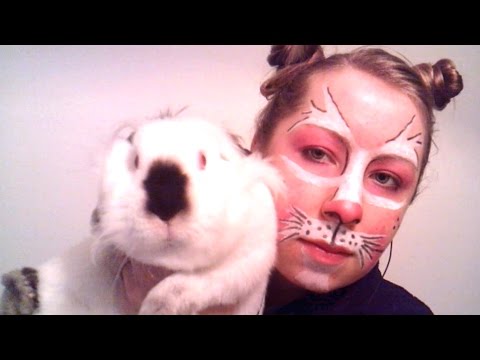 ASMR Easter Face Paint Roleplay featuring Bunny and Chick