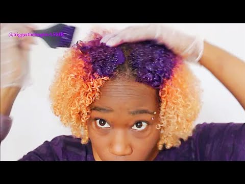 ASMR Purple Dye Chill Vibezzz | Lo-Fi Hip Hop