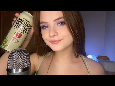 ASMR ~ Get to Know me & Drinking Cider