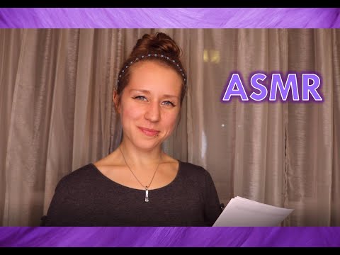 ASMR - Personality and Mood Questionnaire Session