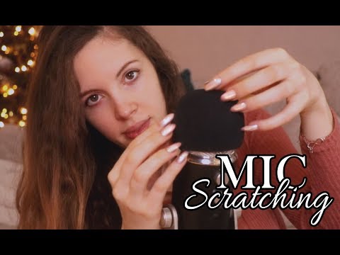 ASMR Rough Mic Scratching With Acrylic Nails