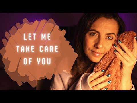 ASMR | Taking Care Of You When You're Sick ' Fabric Sounds ' Face Touching ' Hand Movements