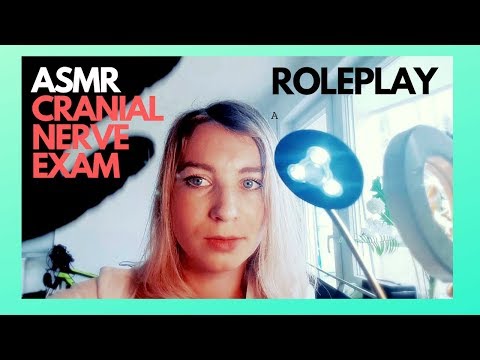 👩‍⚕️[ASMR] Roleplay [RP] | CRANIAL NERVE EXAM mit Latexhandschuhen || german / deutsch [binaural]