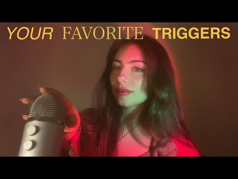 asmr | doing your favorite triggers!