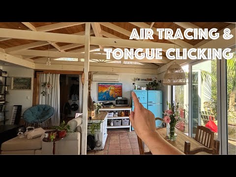 ASMR: Air Tracing and Tongue Clicks 🤙