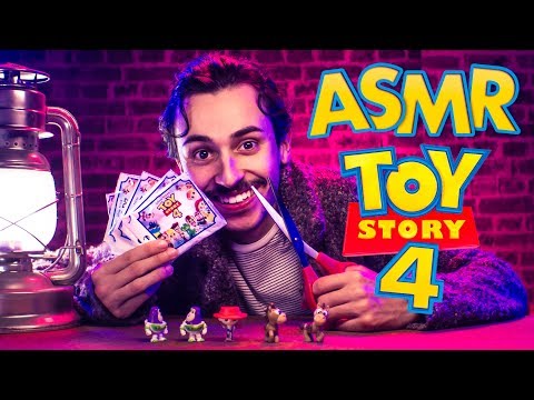 ASMR CRINKLE for SLEEP 😴TOY STORY 4 Special