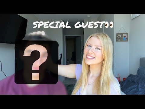TRYING ASMR WITH A SPECIAL GUEST!🤭