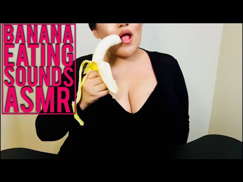 Banana Eating Sounds 🍌 ASMR / Tasty Whispers