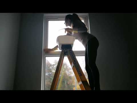 ASMR Household Cleaning Windows
