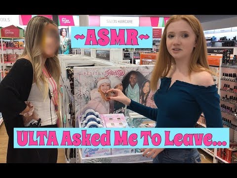 ASMR~ Ulta Asked Me To LEAVE For Tapping On My Petite ‘n Pretty Display...
