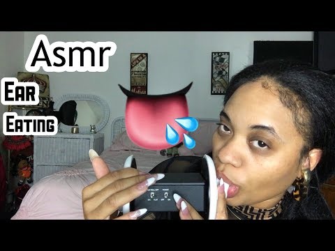 ASMR👅💦💦 Ear Eating/Wet Mouth Sounds/Rubbing/Cuffing (Mixture 👅💦)