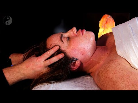 Is This Head Massage SO Relaxing She FALLS ASLEEP?! [ASMR][No Talking]
