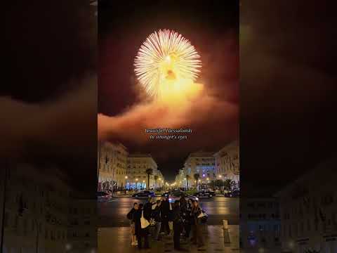 Remember that huge firework? #thessaloniki #greece #fireworks