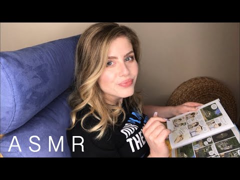 ASMR Going to your very first Read In! | whispers, bookish sounds, acrylic nail tapping