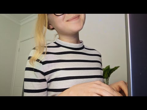 ASMR- Financial Counselling Roleplay (Typing triggers) 🌟