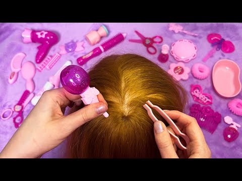 ASMR Scalp Check and Treatment (Whispered, Nostalgic)