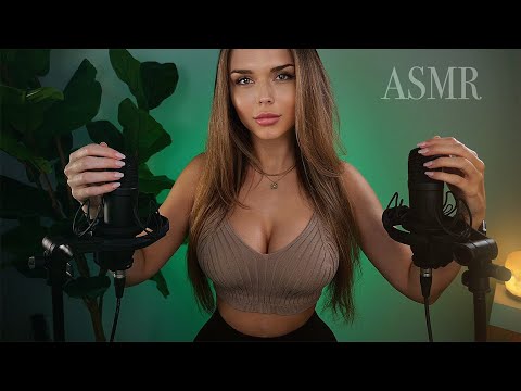 ASMR | Long Nail Mic Tapping + Gentle Whispers | Tingly Deep Ear Attention