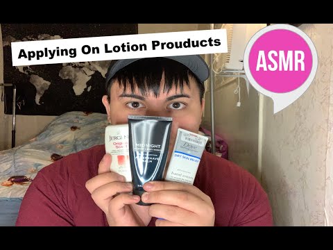 ASMR Applying on Lotion/Hand Rubbing Sounds