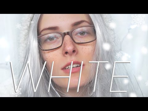 ASMR WHITE AESTHETIC (tapping, beads, mouth sounds)